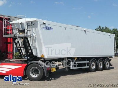 Kipper Auflieger WIELTON NW-3, Alu, 50m , Pendelklappe, Alu-Felgen, SAF gebraucht