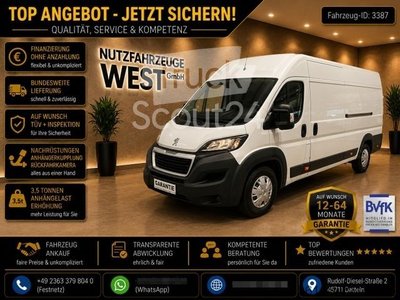Kastenwagen hoch PEUGEOT Boxer HDI Maxi Hoch+Lang*L4-H2*AHK 3T*Garantie gebraucht