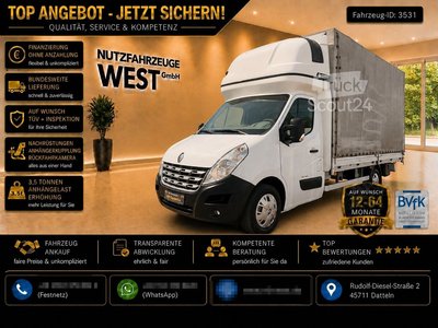 Transporter mit Pritsche & Plane RENAULT Master XXL Maxi Pritsche+Plane+Schlafkabine gebraucht