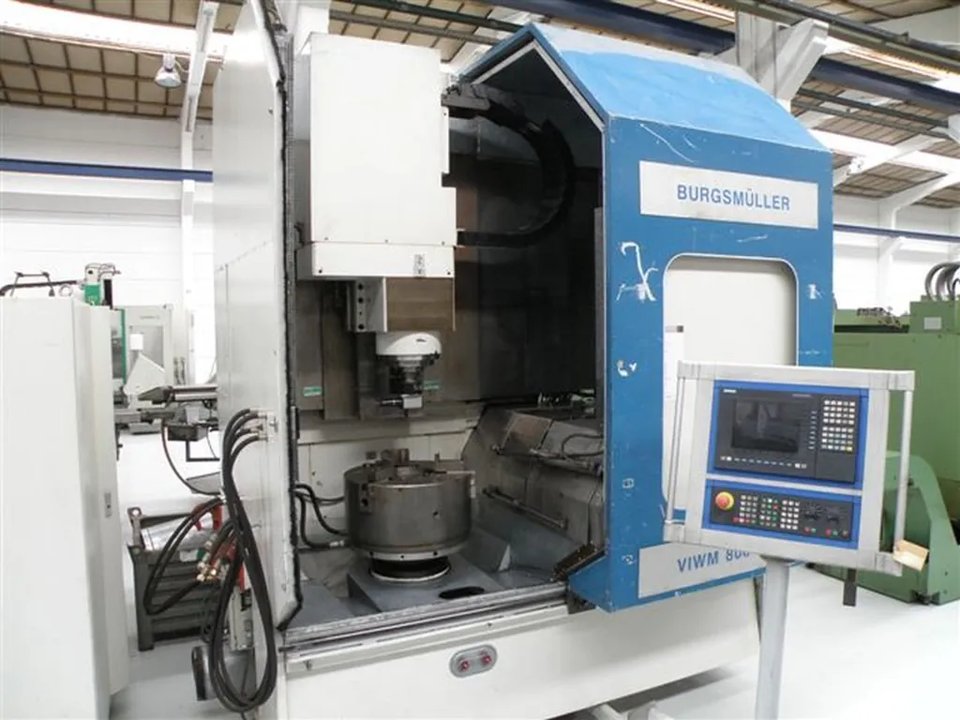 BURGSMÜLLER - 2000 - VIWM 800-CNC - Вертикальні машини центри