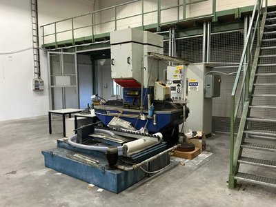 1992 FAMTEC CES II S/1/150 V Durchlauf-Schleifmaschine