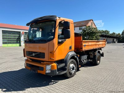 Dreiseitenkipper LKW VOLVO FL 250 / Meiller / Euro 5 / Klima gebraucht
