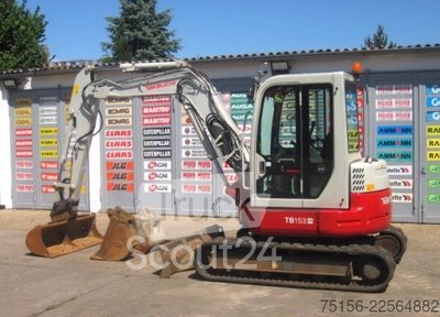 Minibagger Takeuchi TB 153 FR * 3x Löffel * gebraucht