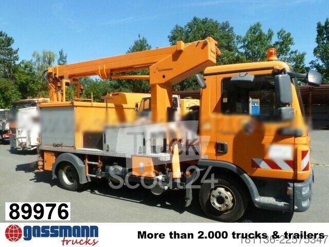 Sonderausbau-Transporter MAN TGL 8.150 4X2 BB, Ruthmann Steiger, gebraucht