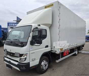 Transporter mit Pritsche & Plane FUSO Canter 7C18 Klima LBW Euro6E 3-Sitzer gebraucht