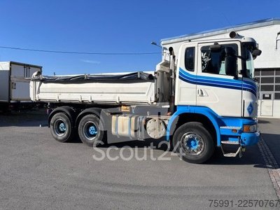 Dreiseitenkipper LKW SCANIA G440 Meiller Dreiseitenkipper Bordmstic gebraucht