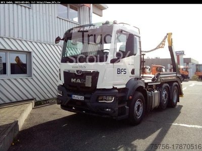 Absetzkipper LKW MAN TGS (TG3) 26.430 6x2-4 BL CH VL-Achser, Palfinge gebraucht