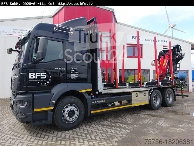 Holztransporter LKW MAN TGS (TG3) 33.510 6x4 BL CH gebraucht
