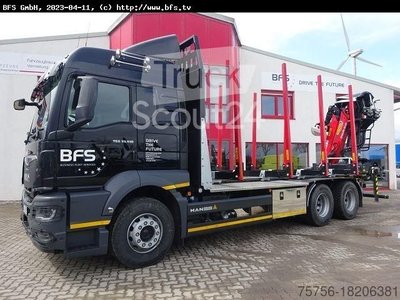 Holztransporter LKW MAN TGS (TG3) 33.510 6x4 BL CH gebraucht