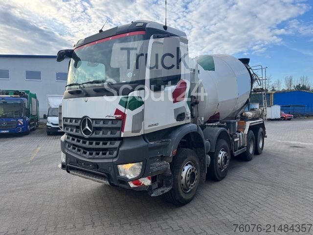 Betonmischer LKW MERCEDES-BENZ MB Arocs 3240 B 9cbm Liebherr HTM904 Klima gebraucht