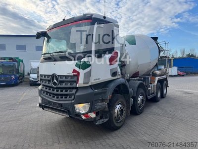 Betonmischer LKW MERCEDES-BENZ MB Arocs 3240 B 9cbm Liebherr HTM904 Klima gebraucht