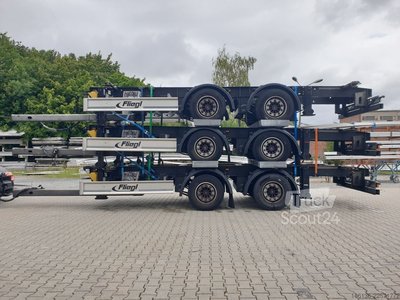 Anhänger-Wechselfahrgestell Fliegl Tandem Wechselanhänger TWP 180 Mega-EL gebraucht