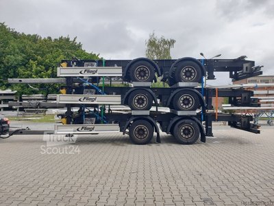 Anhänger-Wechselfahrgestell Fliegl 2-Achs Wechselanhänger TWP 180 Mega-EL gebraucht
