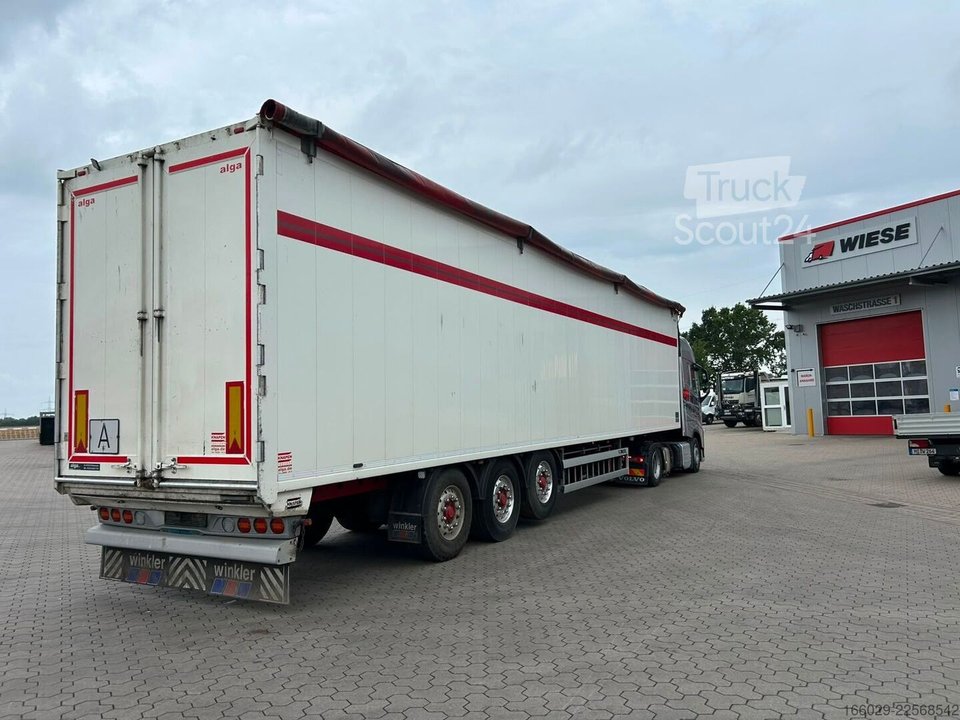 Auflieger mit Walkingfloor KNAPEN K100 Schubboden 92m  HDÍ Boden gebraucht