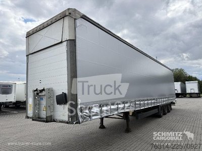 Auflieger mit Pritsche & Plane Schmitz Cargobull Curtainsider Mega Getränke gebraucht