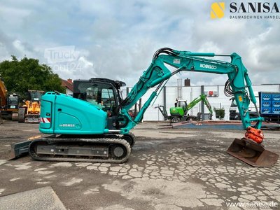 Kettenbagger KOBELCO SK85MSR-7/Powertilt/Hyd. Verstell/2xLöffel/Klima gebraucht