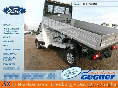 Transporter mit Kipper FORD Transit 350L3 Kipper AHK Kam EinzelKab gebraucht