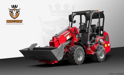 Kingway Radlader FARMER 809T Kubota Hoflader Tel