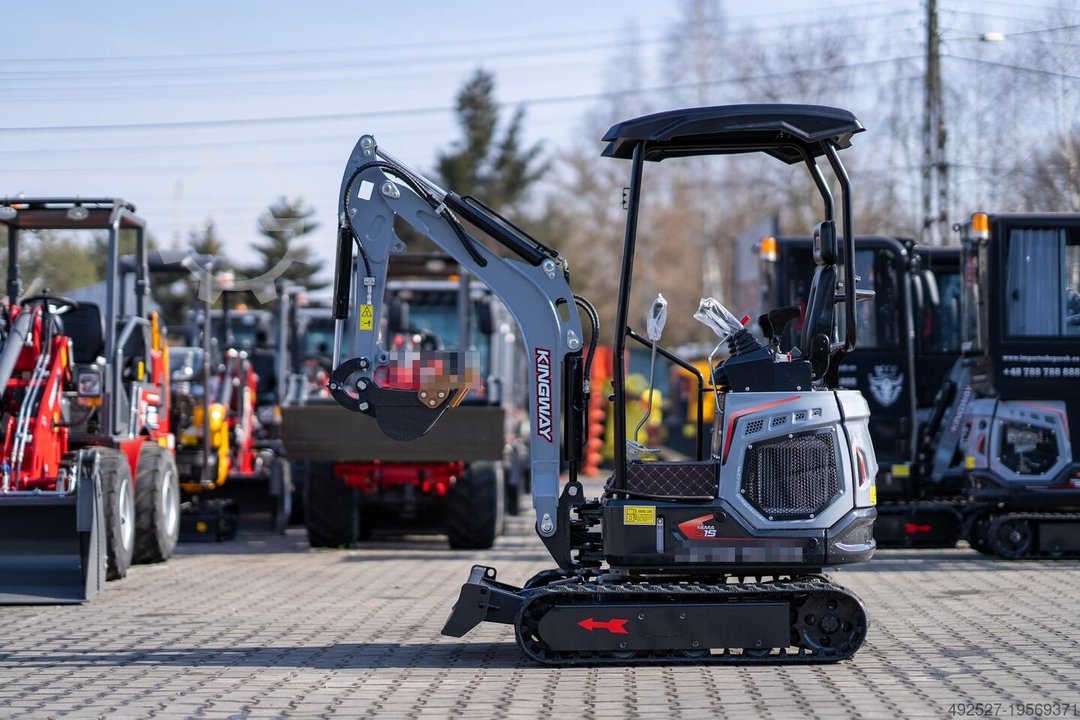 KINGWAY DEUTSCHLAND e. K. Minibagger YAMA S15 LITE