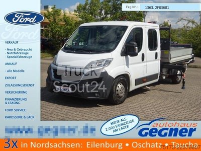 Pritschenwagen FIAT Ducato Maxi Doka Pritsche Fassi Ladekran gebraucht