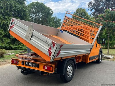 Transporter mit Kipper Citroën JUMPER DoKa 3 SEITENKIPPER AHK STANDHZG. KLIMA gebraucht