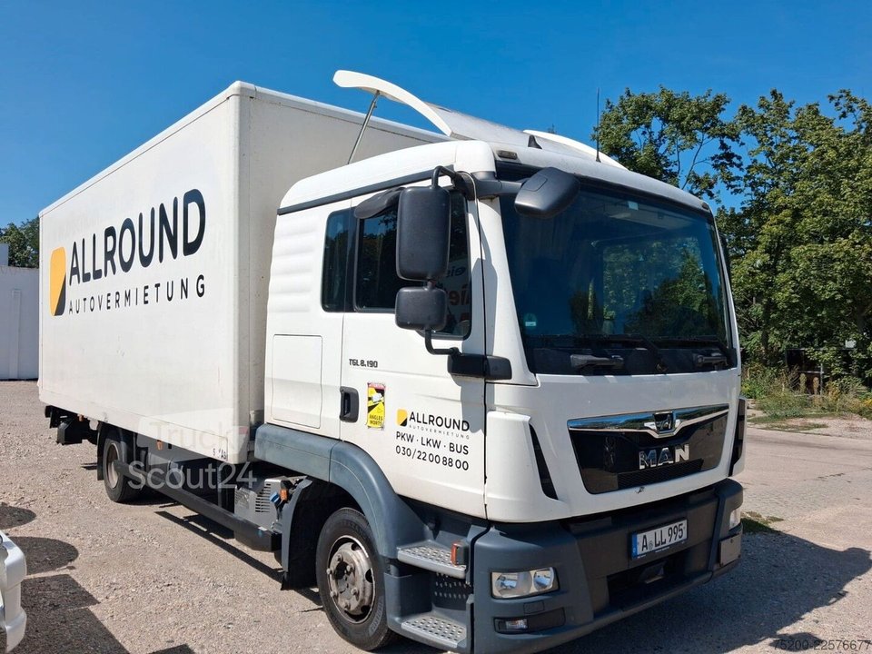 Transporter mit Koffer MAN TGL 8.190 FFH / Koffer / LBW gebraucht