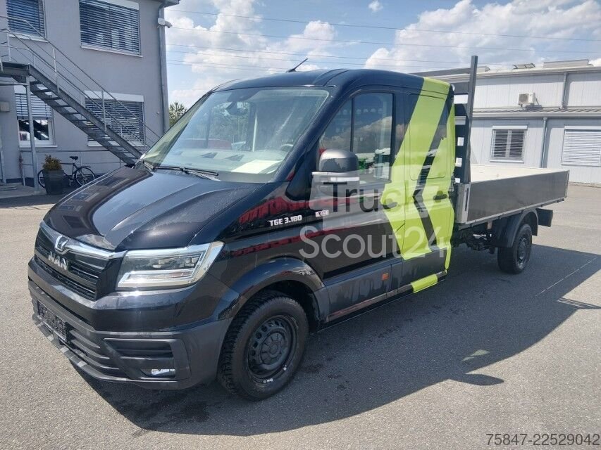 Pritschenwagen MAN TGE 3.180 4x4 DOKA lang gebraucht