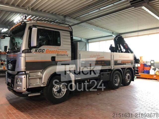 LKW Pritsche mit Kran MAN TGS 26.510 gebraucht