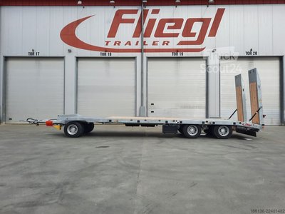 Tieflader Anhänger Fliegl Tiefladeanhänger DTL 300 P Agrar 5,9m neu
