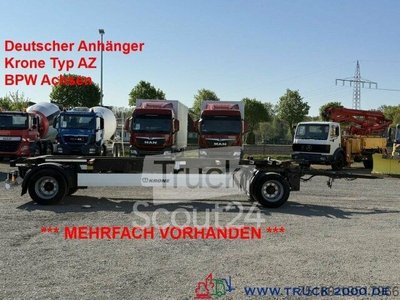 Anhänger-Wechselfahrgestell Krone AZ18 Box Carrier - Luft - BPW Achsen gebraucht