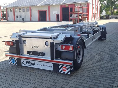 Abrollanhänger Fliegl Schlittenanhänger für Abrollcontainer neu