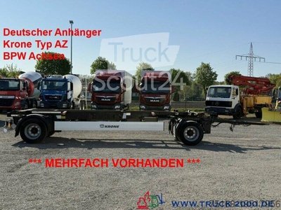 Anhänger-Wechselfahrgestell Krone AZ18 Box Carrier - Luft - BPW Achsen gebraucht