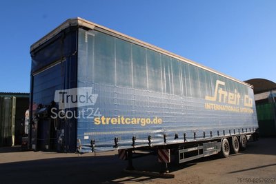 Auflieger mit Pritsche & Plane SCHWARZMÜLLER S1 - Tautliner MEGA - SAF - Nr.: 186 gebraucht