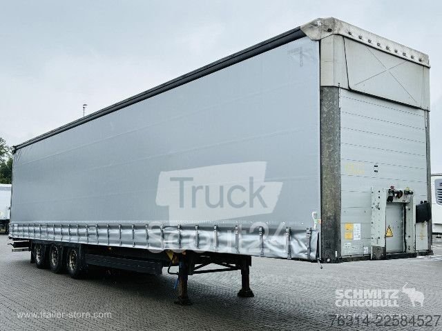 Auflieger mit Pritsche & Plane Schmitz Cargobull Curtainsider Mega Getränke gebraucht
