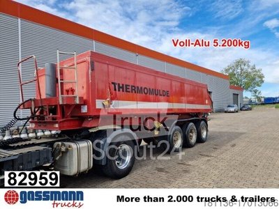 Kipper Auflieger Meierling MSK 24 Voll-Alu Iso-Kastenmulde, ca. 25m , 2x gebraucht