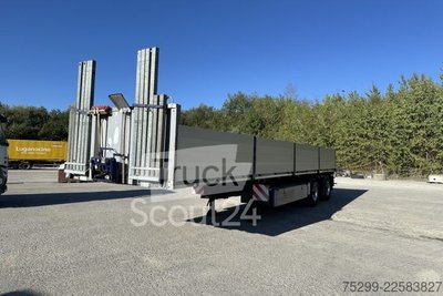 Auflieger mit offener Pritsche Schwarzmüller SM Brücke / Swiss-Vehicle gebraucht