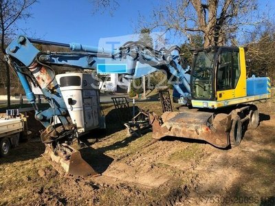 Mobilbagger O&K MH Plus Knickmatic & Hammerleitung + 5 Löffel gebraucht