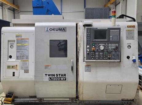 CNC turning and milling center OKUMA LT 200-MY