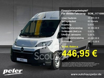 Kastenwagen Opel Movano Cargo L3H2 3,5t 2.2D +RFK+verstärkt+Navi+ gebraucht