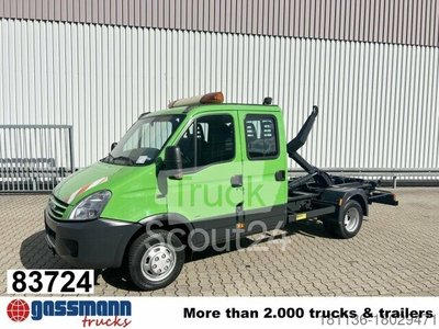 Abrollkipper Transporter Iveco Daily 45C15D 4x2 Doka, City-Abroller gebraucht