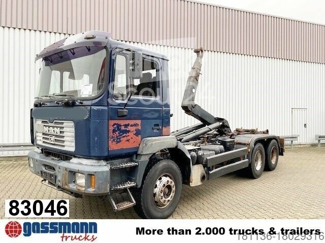 Abrollkipper MAN T40 26.364/414 6x4, 6-Zylinder gebraucht