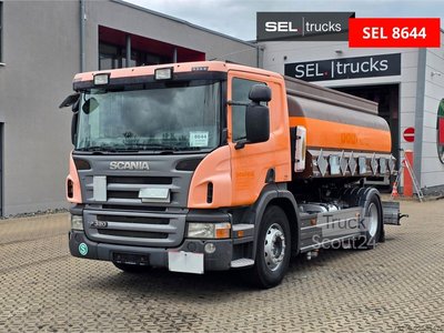 LKW mit Tankaufbau SCANIA P 320 DB4X2MNA | ADR AT FL | Teilledersitze gebraucht