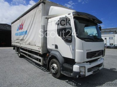 LKW mit Pritsche & Plane VOLVO FL 12.240 L *Luft+KLIMA+LBW+7,30m.+Mod.2012* gebraucht