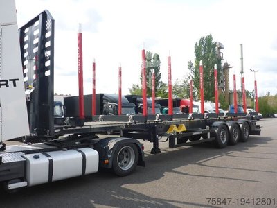 Holztransport Auflieger Schwarzmüller Y-Serie Plateau für Langholztransporte neu
