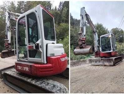 Kettenbagger TAKEUCHI TB53FR/POWERTILT/SCHNELLWECHSLER/5TONNEN gebraucht