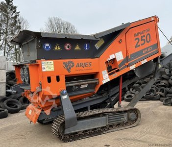 Arjes Impaktor 250 - incl. 2 sets of shafts