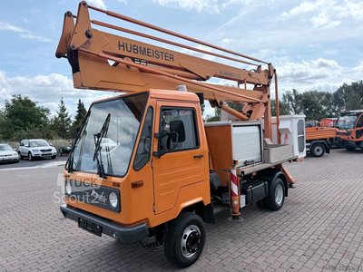 Lkw-Arbeitsbühne MULTICAR M26 4x4 Hubsteiger auf Wechselsystem KWS gebraucht