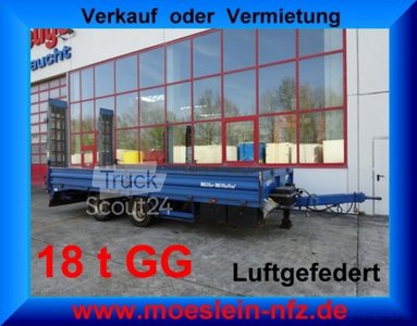 Tieflader Anhänger Müller-Mitteltal ETUE-TA 18,0  18 t GG Tandemtieflader gebraucht