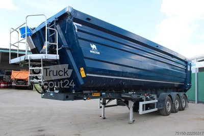 Kipper Auflieger WIELTON UNFALL FERRO TRAILER STAHLMULDE 51 m  Nr.: 903 gebraucht
