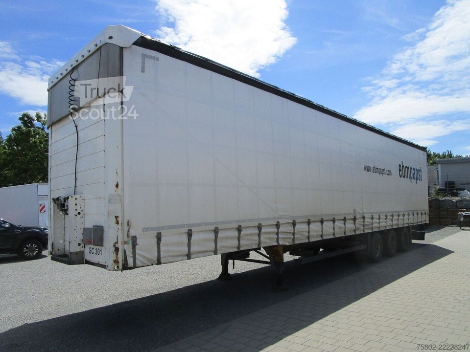 Auflieger mit Pritsche & Plane SCHMITZ CARGOBULL 3-Achser *MEGA+Liftachse+13,60m+Hubdach+Edscha* gebraucht